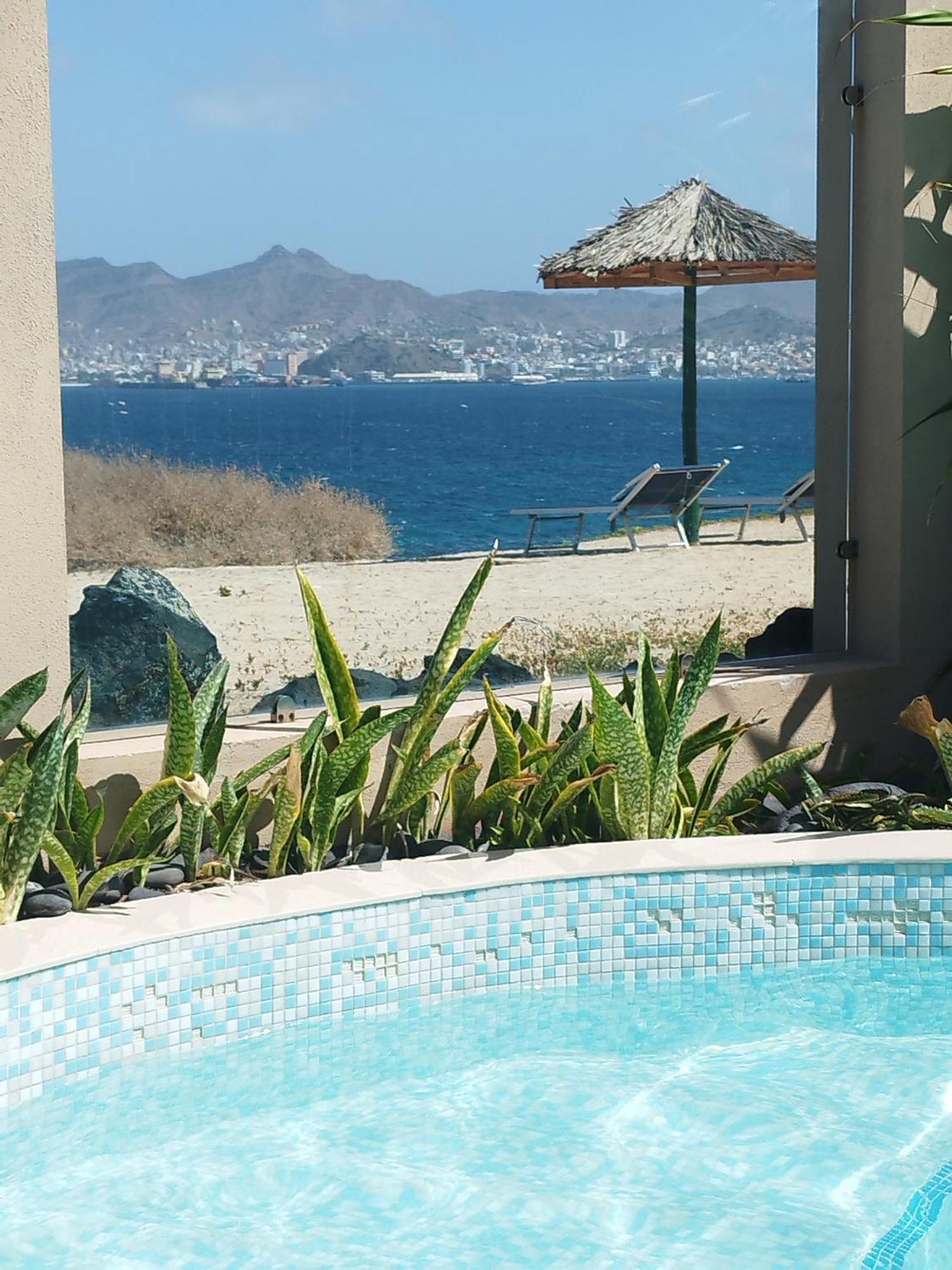 Lazareto Oceanview Lägenhet Mindelo Exteriör bild